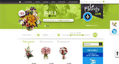 Desktop Screenshot of lefleuriste.com